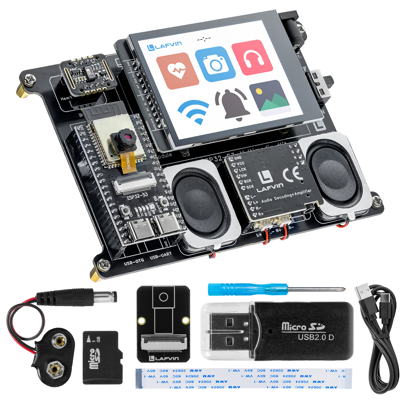 LAFVIN ESP32-S3 Multimedia Kit