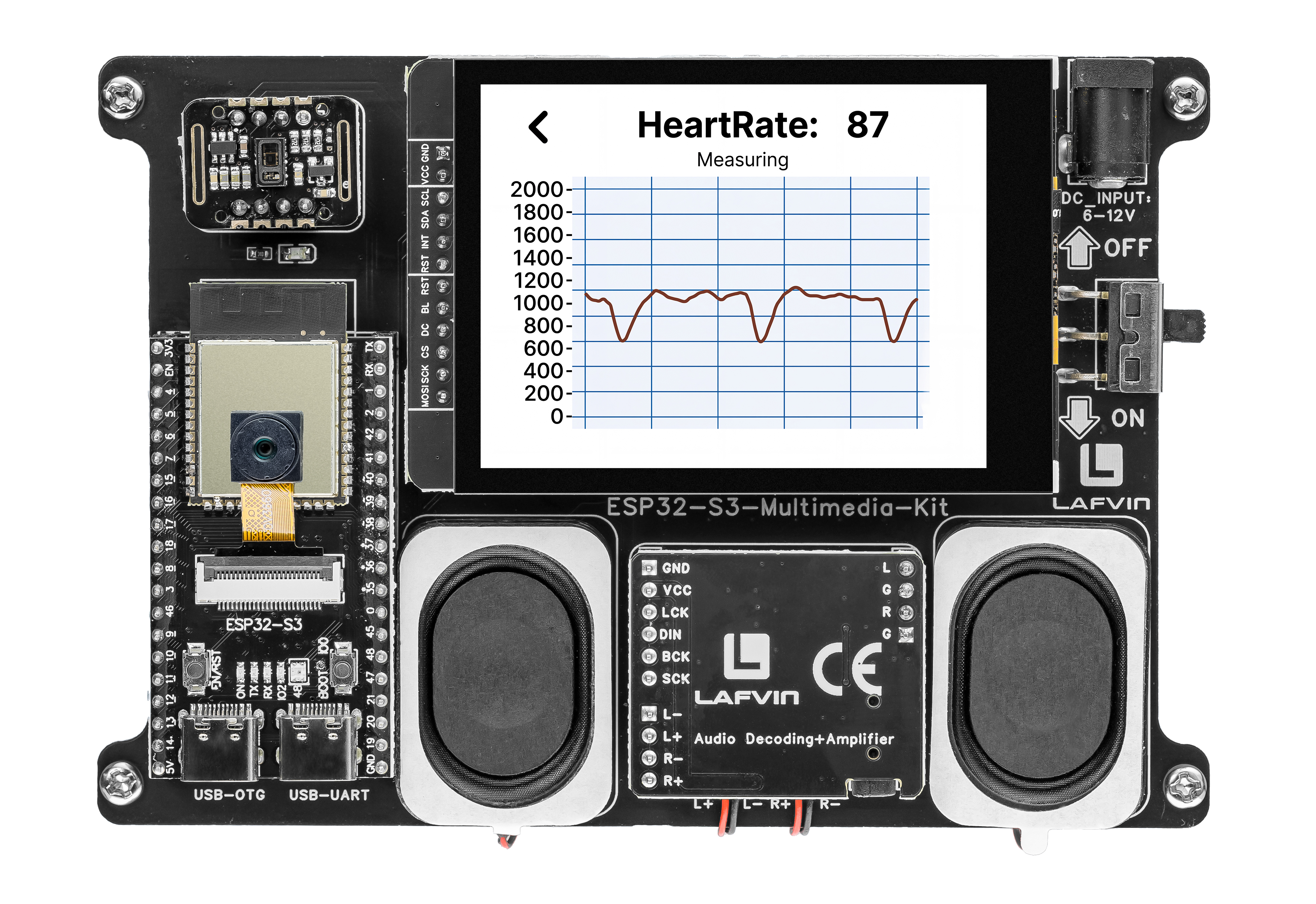 LVGL Heart Rate Monitor